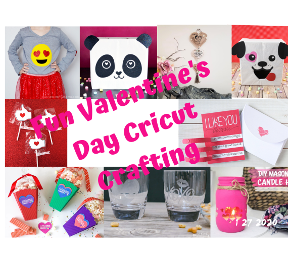 Fun Valentine’s Day Cricut Crafting!